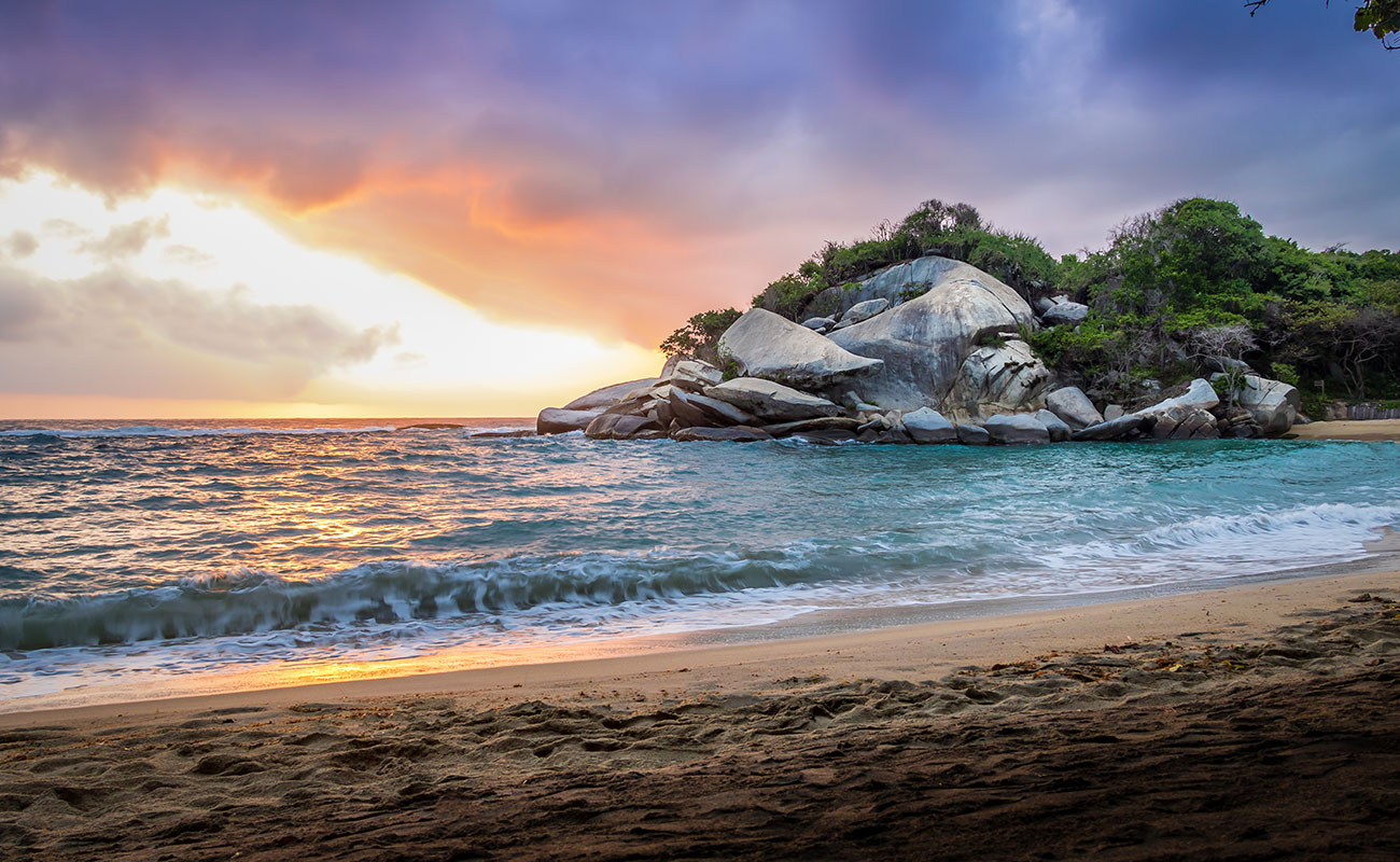 tropical-beach-at-sunrise-tayrona-natural-nation